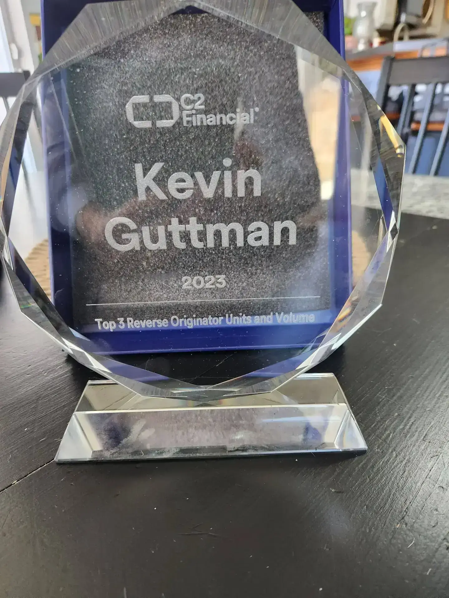 C2 Financial Kevin Guttman 2023 Top 3 Reverse Originator Units and Volume
