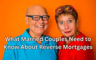Senior couple reviewing reverse mortgage options in Colorado with guidance from Kevin Guttman